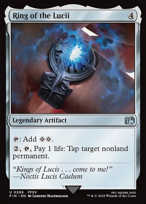 Ring of the Lucii – Final Fantasy (FIN-269) Magic: The Gathering card | LC-REM-20260804-15339643371852-75761f1e-9449-4c58-8265-8abac71dafc1