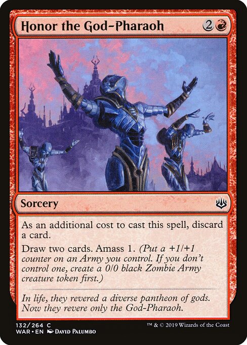 Honor the God-Pharaoh – War of the Spark (WAR-132) Magic: The Gathering card | LC-REM-20260804-15150715044172-75844d13-74f5-4008-9bc6-2f6d04f378aa