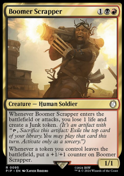 Boomer Scrapper - Universes Beyond: Fallout (Rare) [PIP-95] Main image
