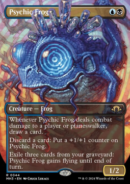 Psychic Frog (V.1) - Modern Horizons 3: Extras (Rare) [XMH3-344] Main image