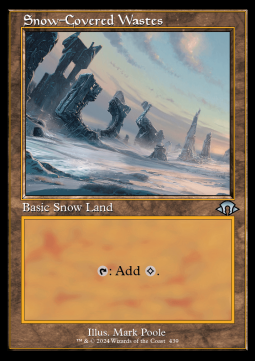 Snow-Covered Wastes - Modern Horizons 3: Extras (Uncommon) [XMH3-439] Main image