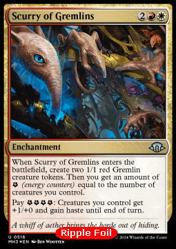 Scurry of Gremlins - Modern Horizons 3: Extras (Uncommon) [XMH3-516] Imagen principal del producto