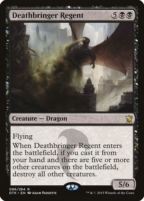 Deathbringer Regent – Dragons of Tarkir (DTK-96) Magic: The Gathering card Main image