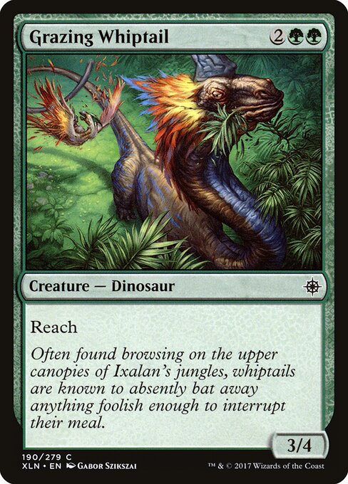 Grazing Whiptail – Ixalan (XLN-190) Magic: The Gathering card | LC-REM-20260804-15150874624332-75cbd690-4d6e-49a7-bded-e6ecee2c76b6
