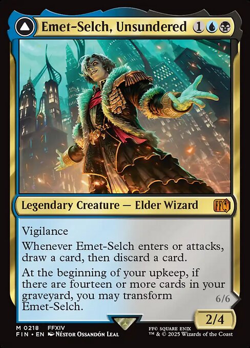 Emet-Selch, Unsundered // Hades, Sorcerer of Eld – Final Fantasy (FIN-218) Magic: The Gathering card | LC-REM-20260804-15543934943564-75cf4eb8-33e7-4dfc-b890-a7e3b5c1b9d5
