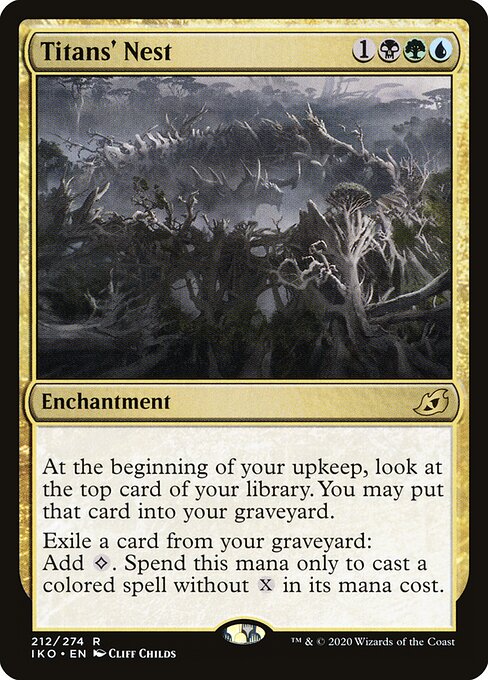 Titans' Nest – Ikoria: Lair of Behemoths (IKO-212) Magic: The Gathering card | LC-REM-20260804-15150838939980-75d4e6f3-73cb-4799-bcb9-c1f5bc234a02