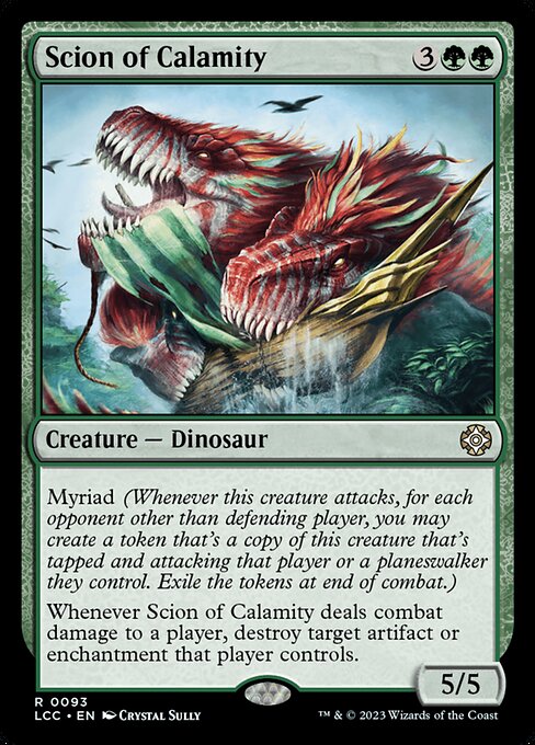 Scion of Calamity – Commander: The Lost Caverns of Ixalan (LCC-93) Magic: The Gathering card