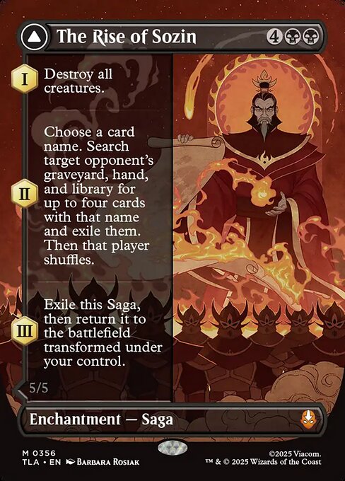 The Rise of Sozin // Fire Lord Sozin – Avatar: The Last Airbender (TLA-356) Magic: The Gathering card | LC-REM-20260804-15562142974284-75fcadb9-2573-4c10-8e61-ecdf72120c53 Hoofdafbeelding