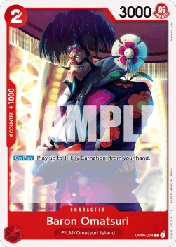Baron Omatsuri (OP06-004) - Wings of the Captain (Common) [OP06-004] Imagen principal del producto