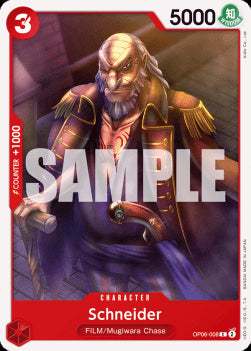 Schneider (OP06-008) - Wings of the Captain (Common) [OP06-008] Hover Image