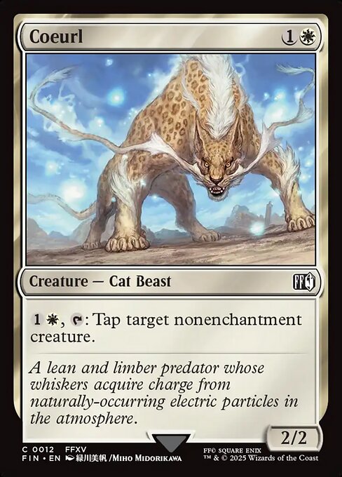 Coeurl – Final Fantasy (FIN-12) Magic: The Gathering card | LC-REM-20260804-15339979964748-7604b534-5480-42fa-bc36-bbae730f8582 Immagine principale del prodotto