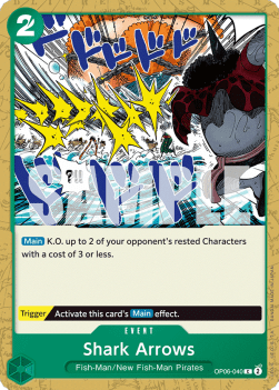 Shark Arrows (OP06-040) - Wings of the Captain (Common) [OP06-040] Immagine principale del prodotto