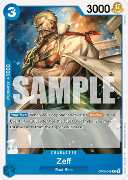 Zeff (OP06-048) - Wings of the Captain (Common) [OP06-048] Immagine principale del prodotto