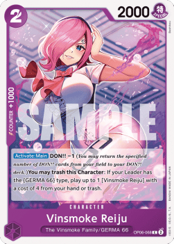 Vinsmoke Reiju (OP06-068) - Wings of the Captain (Common) [OP06-068] Imagen principal del producto