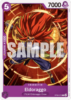 Eldoraggo (OP06-070) - Wings of the Captain (Common) [OP06-070] Immagine principale del prodotto