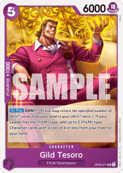 Gild Tesoro (OP06-071) - Wings of the Captain (Uncommon) [OP06-071] Immagine principale del prodotto