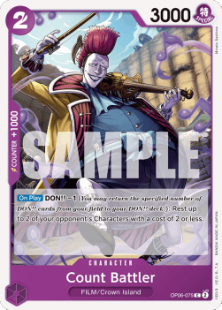 Count Battler (OP06-075) - Wings of the Captain (Common) [OP06-075] Immagine principale del prodotto