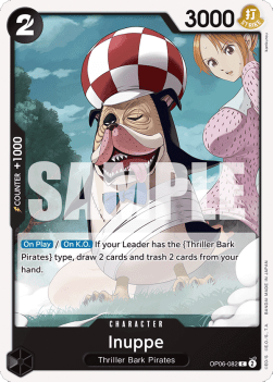 Inuppe (OP06-082) - Wings of the Captain (Common) [OP06-082] Immagine principale del prodotto