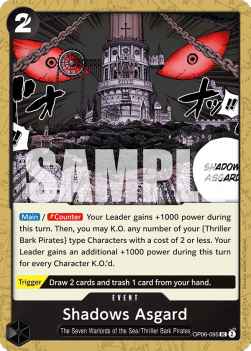 Shadows Asgard (OP06-095) - Wings of the Captain (Uncommon) [OP06-095] Immagine principale del prodotto