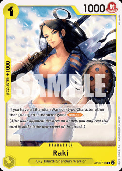 Raki (OP06-113) - Wings of the Captain (Common) [OP06-113] Hover Image