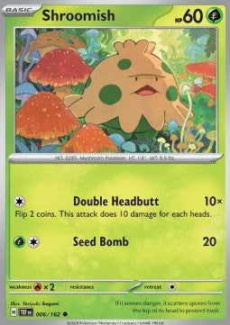 Shroomish - Temporal Forces (Common) [TEF-006] Hover Image