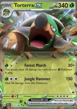 Torterra ex - Temporal Forces (Double Rare) [TEF-012] Hover Image