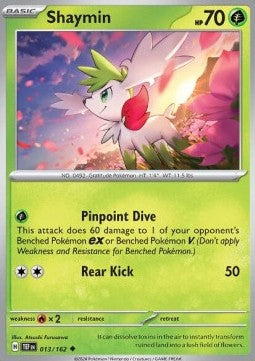 Shaymin - Temporal Forces (Uncommon) [TEF-013] Hover Image