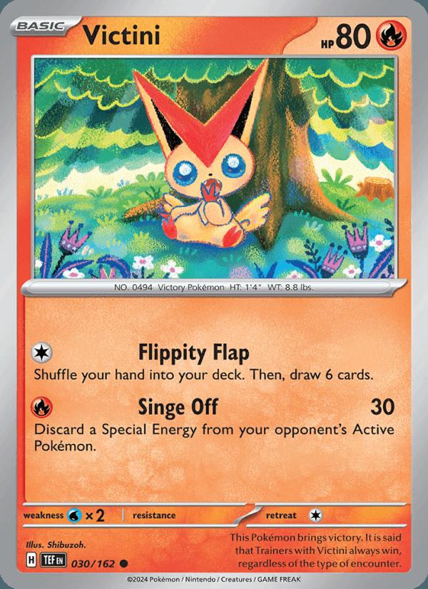 Victini - Temporal Forces (Common) [TEF-030] Hoofdafbeelding