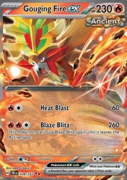 Gouging Fire ex - Temporal Forces (Double Rare) [TEF-038] Imagen principal del producto