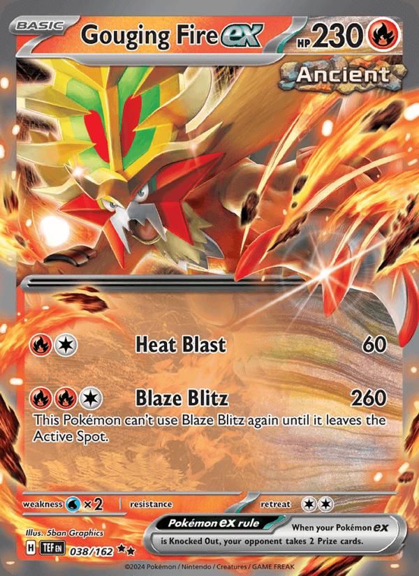 Gouging Fire ex - Temporal Forces (Double Rare) [TEF-038] Hoofdafbeelding