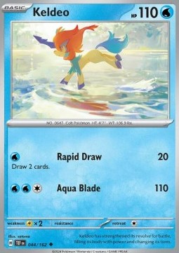 Keldeo - Temporal Forces (Uncommon) [TEF-044] Hover Image