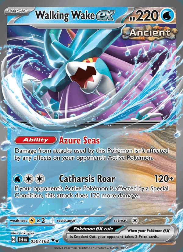 Walking Wake ex - Temporal Forces (Double Rare) [TEF-050] Hoofdafbeelding