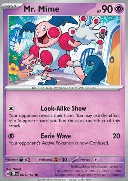 Mr. Mime - Temporal Forces (Common) [TEF-063] Hover Image