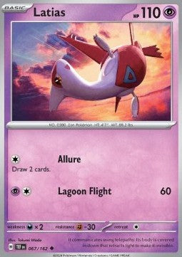 Latias - Temporal Forces (Uncommon) [TEF-067] Hover Image