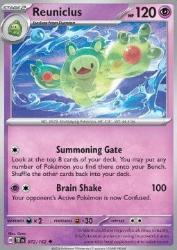 Reuniclus - Temporal Forces (Uncommon) [TEF-072] Hover Image