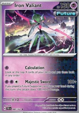 Iron Valiant - Temporal Forces (Rare) [TEF-080] Hover Image