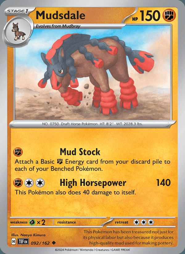 Mudsdale - Temporal Forces (Uncommon) [TEF-092] Hauptbild