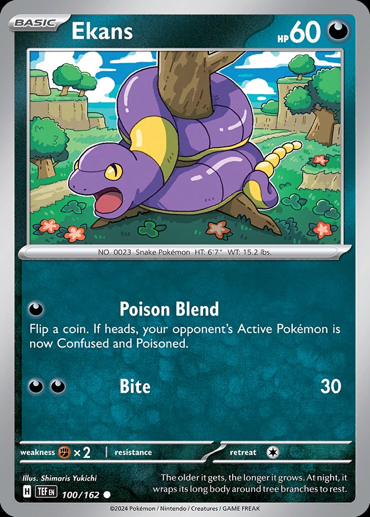 Ekans - Temporal Forces (Common) [TEF-100] Immagine principale del prodotto
