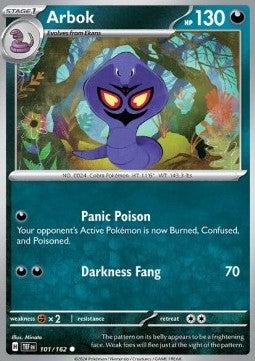 Arbok - Temporal Forces (Common) [TEF-101] Immagine principale del prodotto