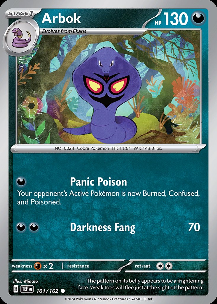 Arbok - Temporal Forces (Common) [TEF-101] Hauptbild