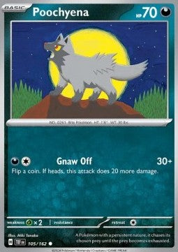 Poochyena - Temporal Forces (Common) [TEF-105] Hover Image