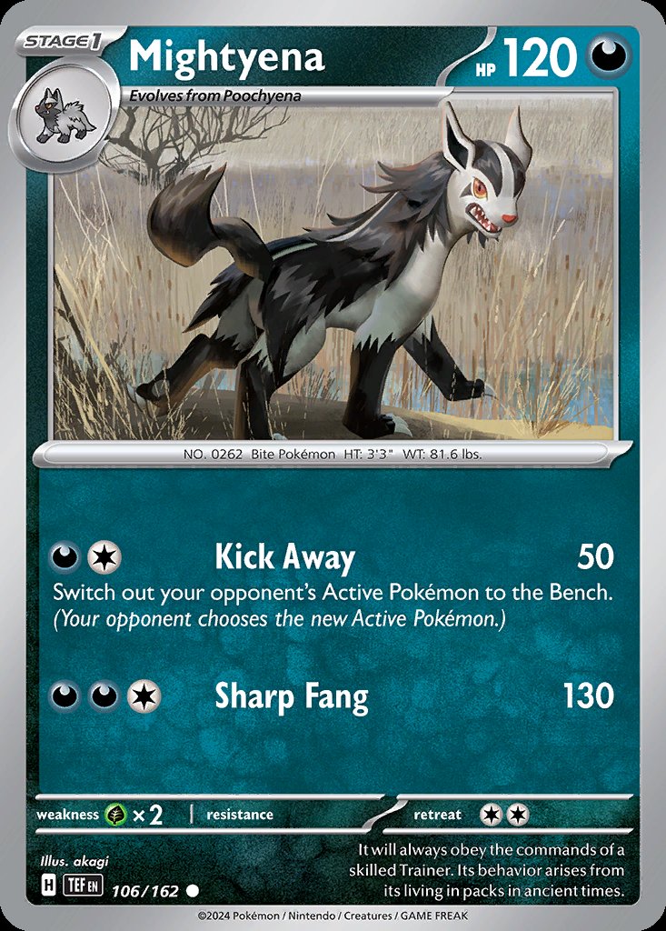 Mightyena - Temporal Forces (Common) [TEF-106] Hauptbild