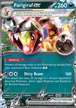Farigiraf ex - Temporal Forces (Double Rare) [TEF-108] Main image