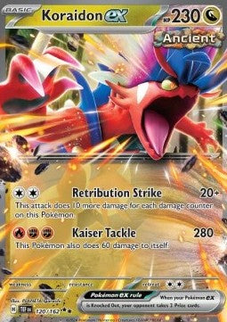 Koraidon ex - Temporal Forces (Double Rare) [TEF-120] Image principale du produit