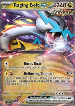 Raging Bolt ex - Temporal Forces (Double Rare) [TEF-123] Image principale du produit