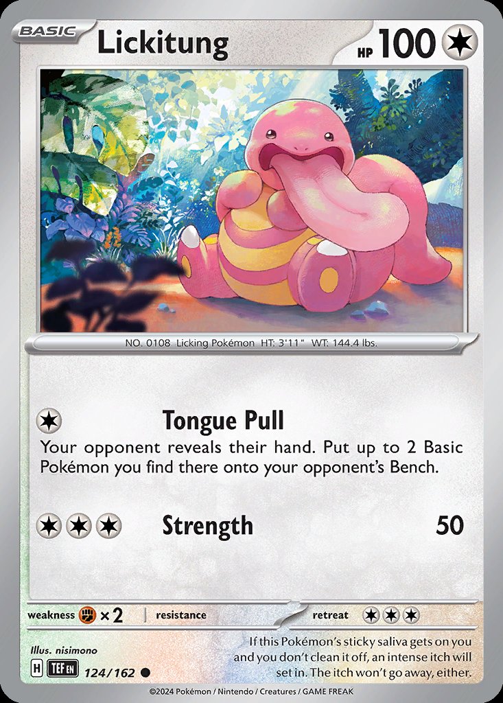 Lickitung - Temporal Forces (Common) [TEF-124] Hauptbild