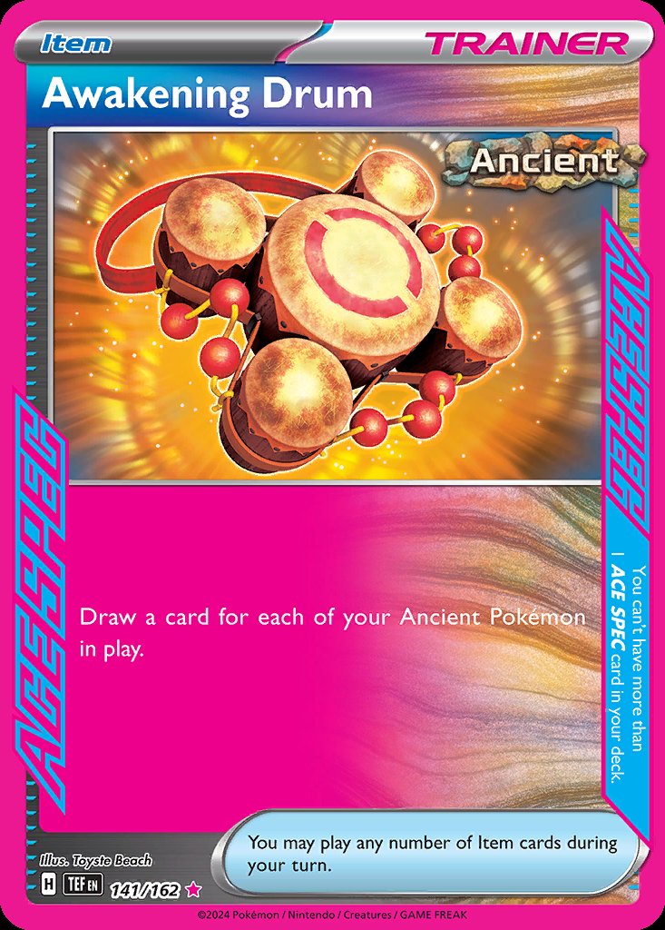 Awakening Drum - Temporal Forces (ACE Rare) [TEF-141] Hoofdafbeelding