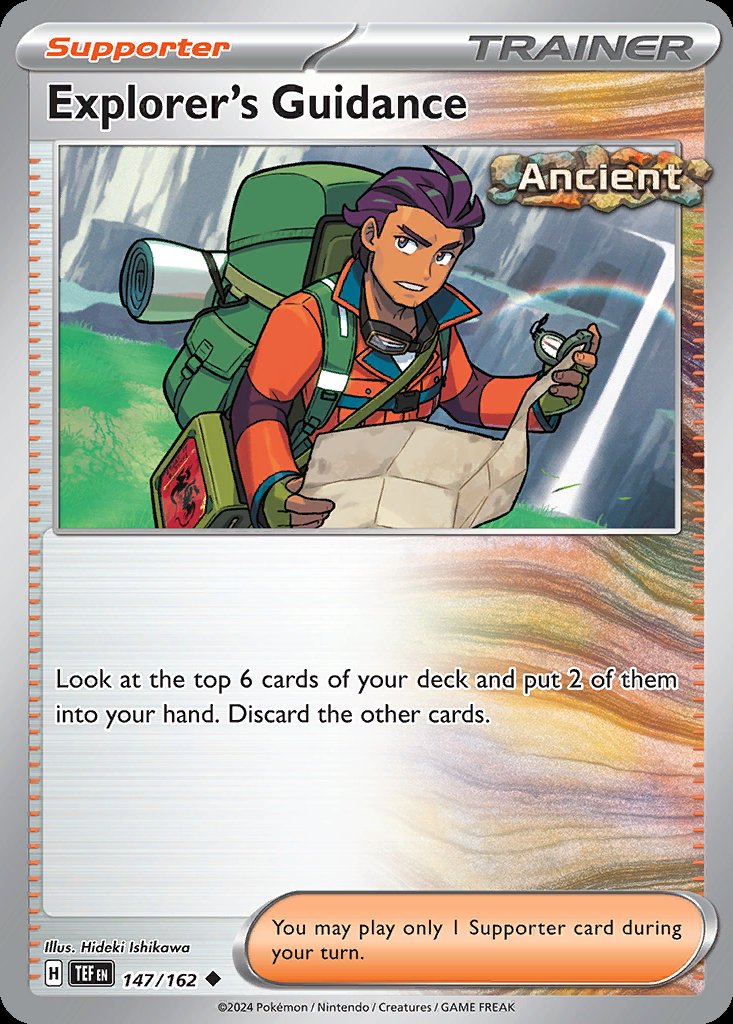 Explorer's Guidance - Temporal Forces (Uncommon) [TEF-147] Hauptbild