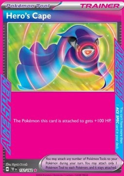 Hero's Cape - Temporal Forces (ACE Rare) [TEF-152] Hover Image