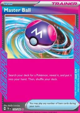 Master Ball - Temporal Forces (ACE Rare) [TEF-153] Hover Image